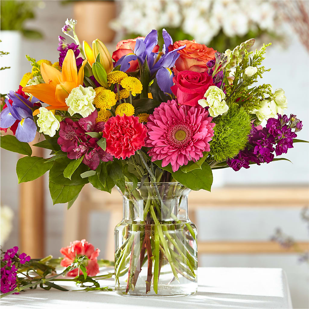 Bold & Bright – A Florist Original – Schoodic In Bloom, Winter Harbor ME
