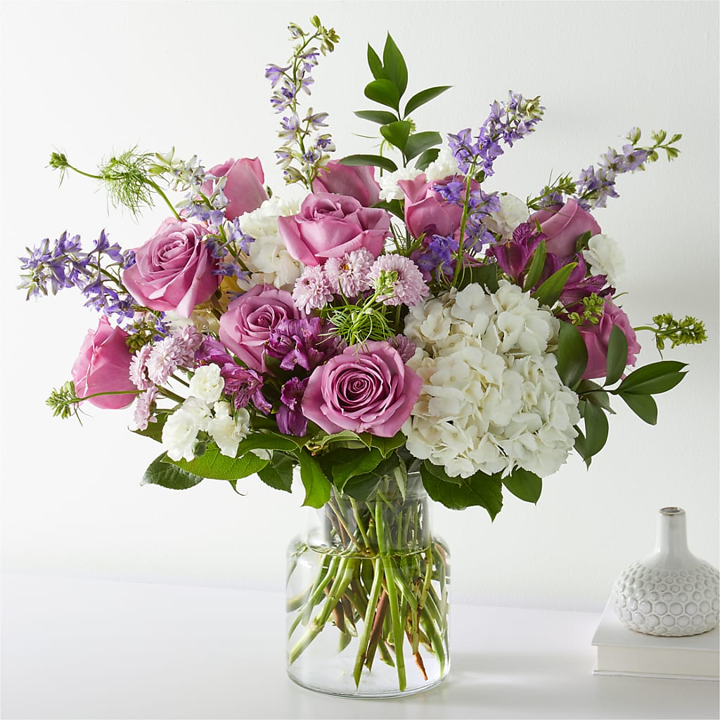 Violet Caress Bouquet – Schoodic In Bloom, Winter Harbor ME