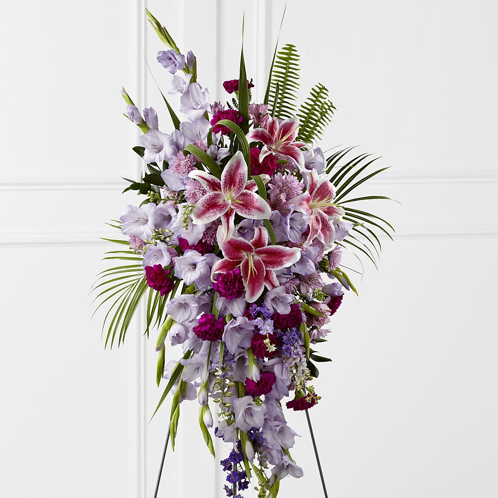 Tender Touch Standing Spray – Schoodic In Bloom, Winter Harbor ME