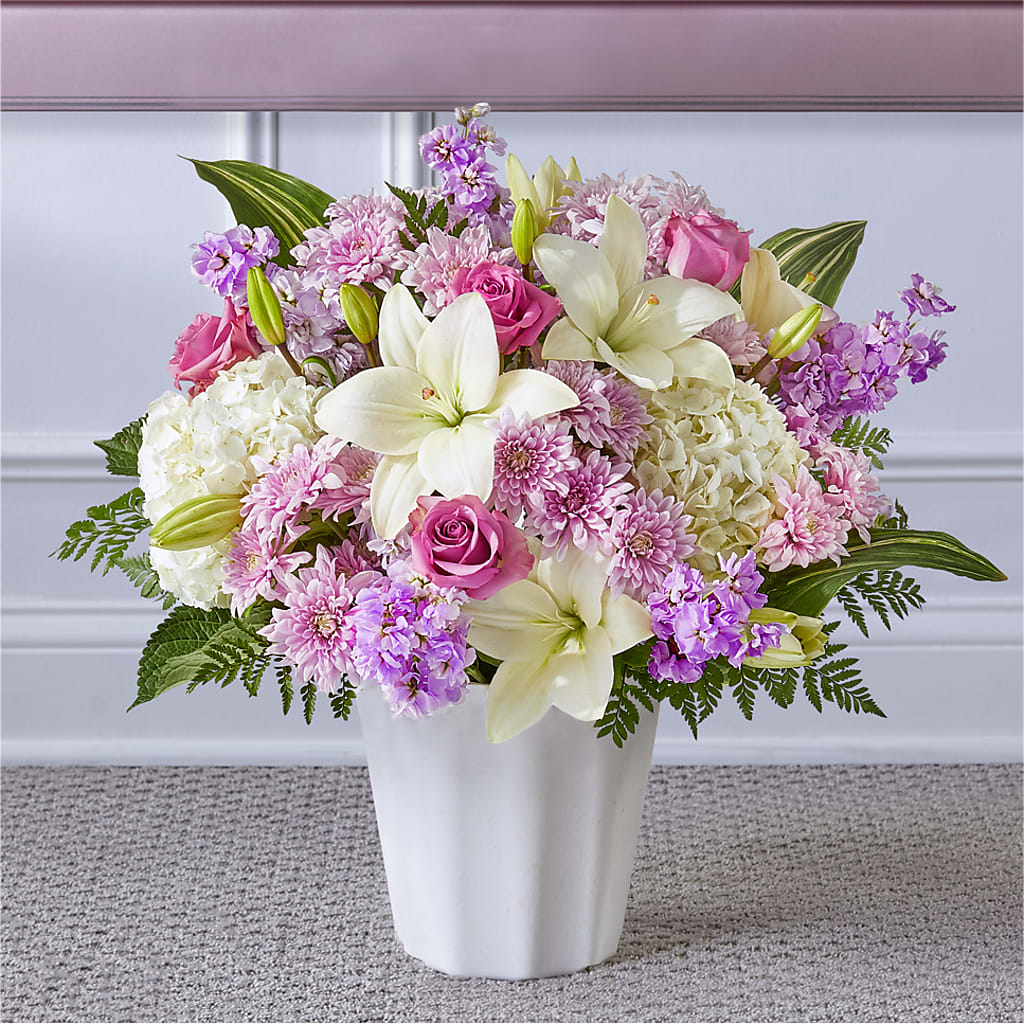 Heaven Sent Floor Basket – Schoodic In Bloom, Winter Harbor ME