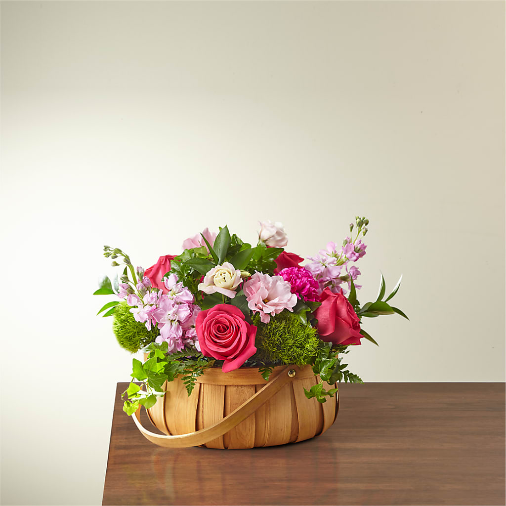 Radiance in Bloom Basket – Schoodic In Bloom, Winter Harbor ME