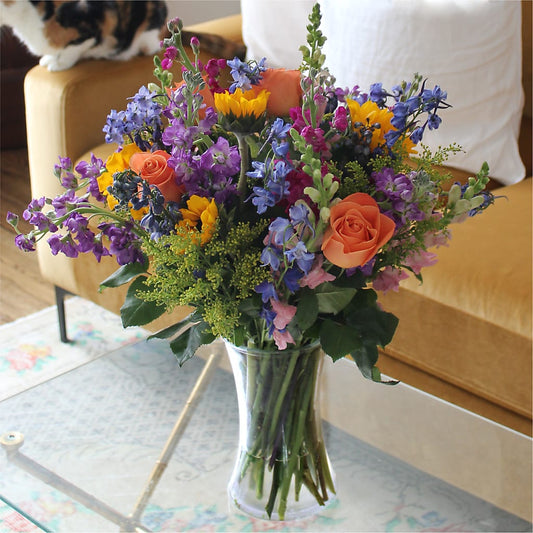 Rays of Life Bouquet – Schoodic In Bloom, Winter Harbor ME
