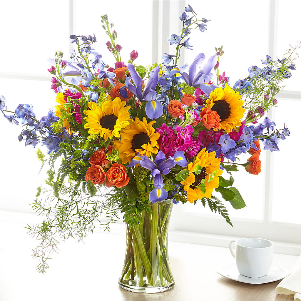 Rays of Life Bouquet – Schoodic In Bloom, Winter Harbor ME