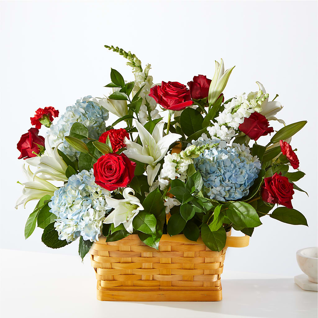 Greater Glory Basket – Schoodic In Bloom, Winter Harbor ME