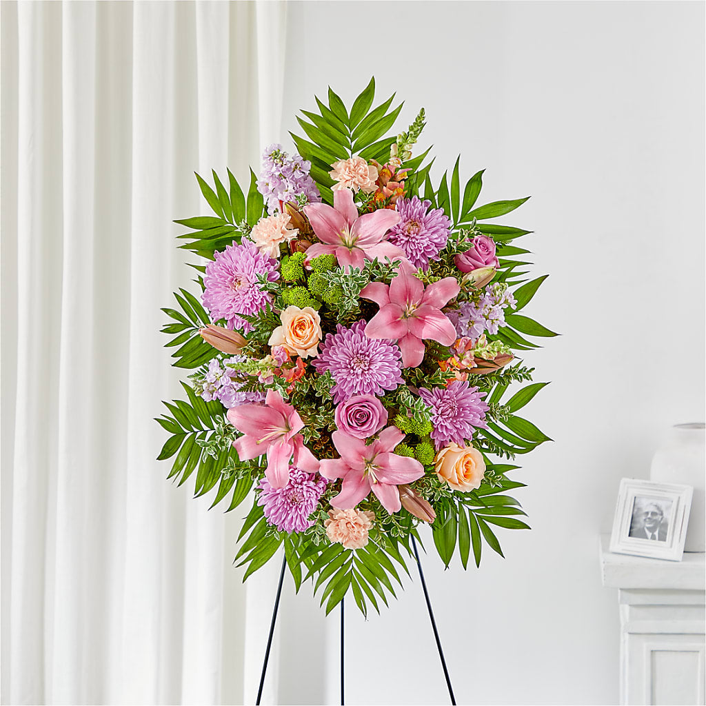 Love & Light Standing Spray – Schoodic In Bloom, Winter Harbor ME