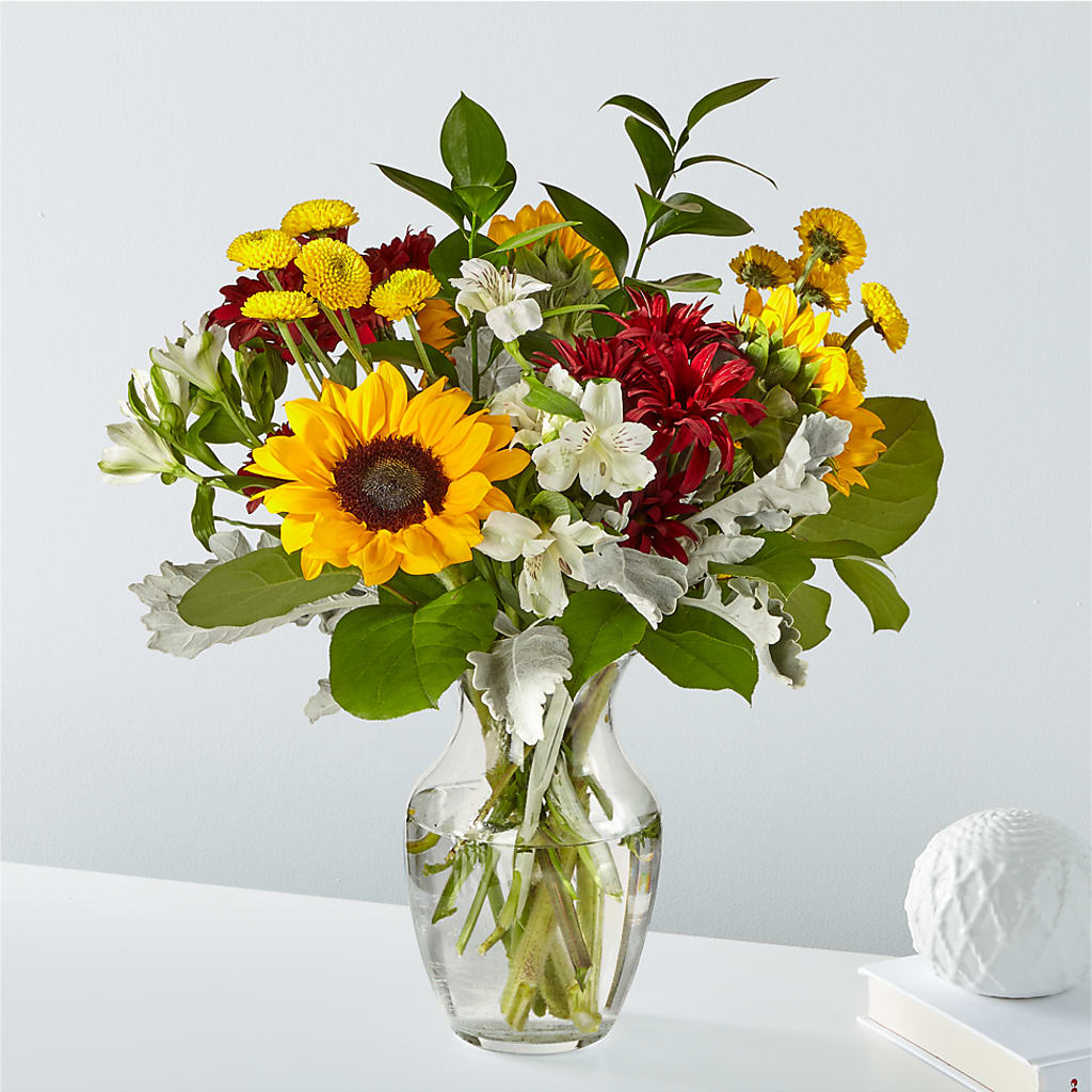 Prairie Sunrise Bouquet – Schoodic In Bloom, Winter Harbor ME
