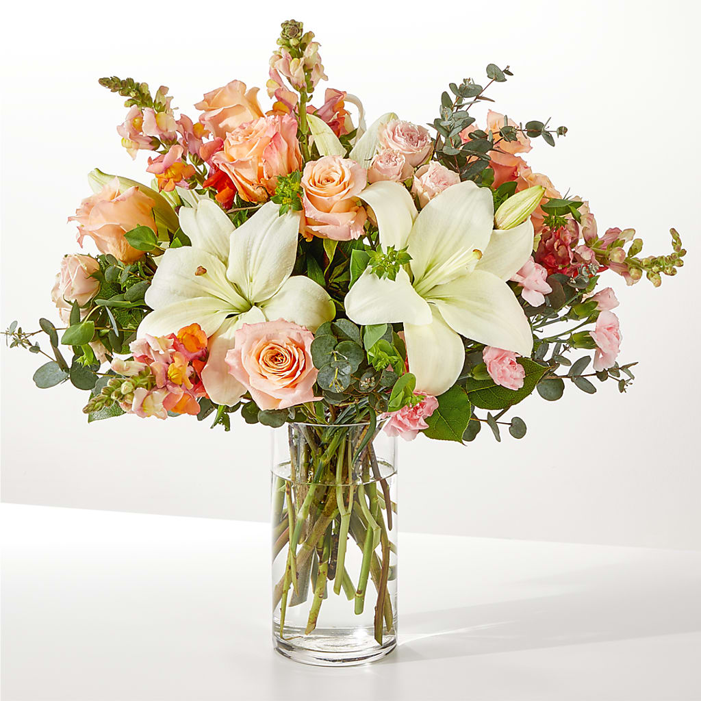 Grapefruit Splash Bouquet – Schoodic In Bloom, Winter Harbor ME