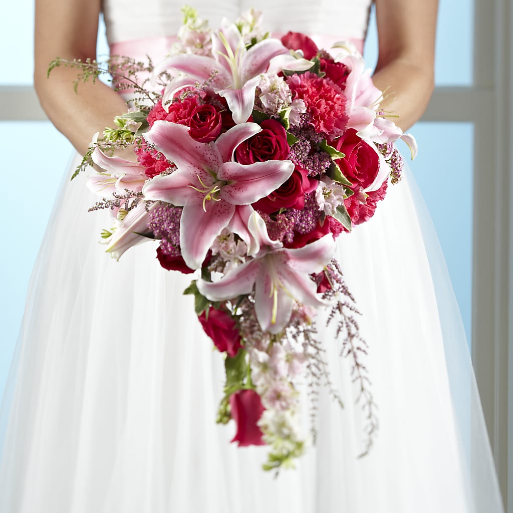 Lily & Rose Bouquet – Schoodic In Bloom, Winter Harbor ME