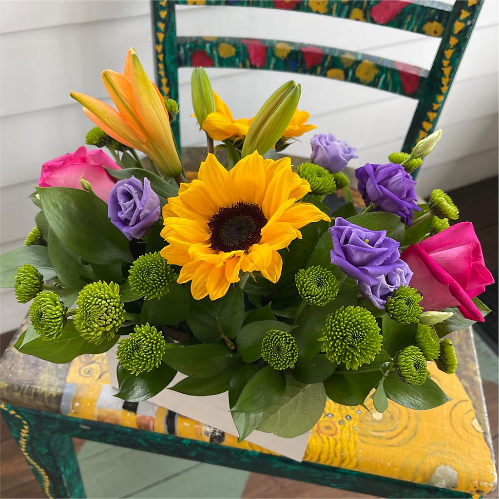 Best Day Box Bouquet –  Schoodic In Bloom, Winter Harbor ME