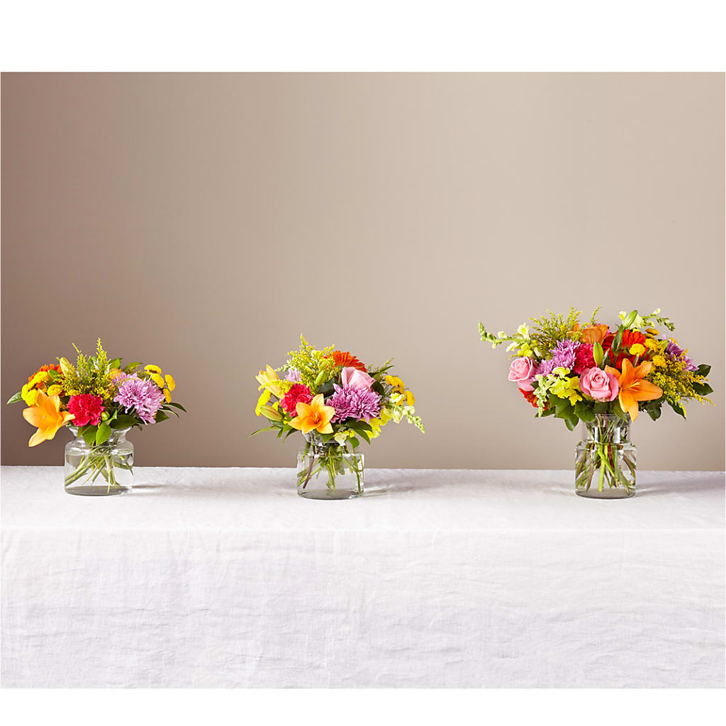 Party Punch Bouquet –  Schoodic In Bloom, Winter Harbor ME