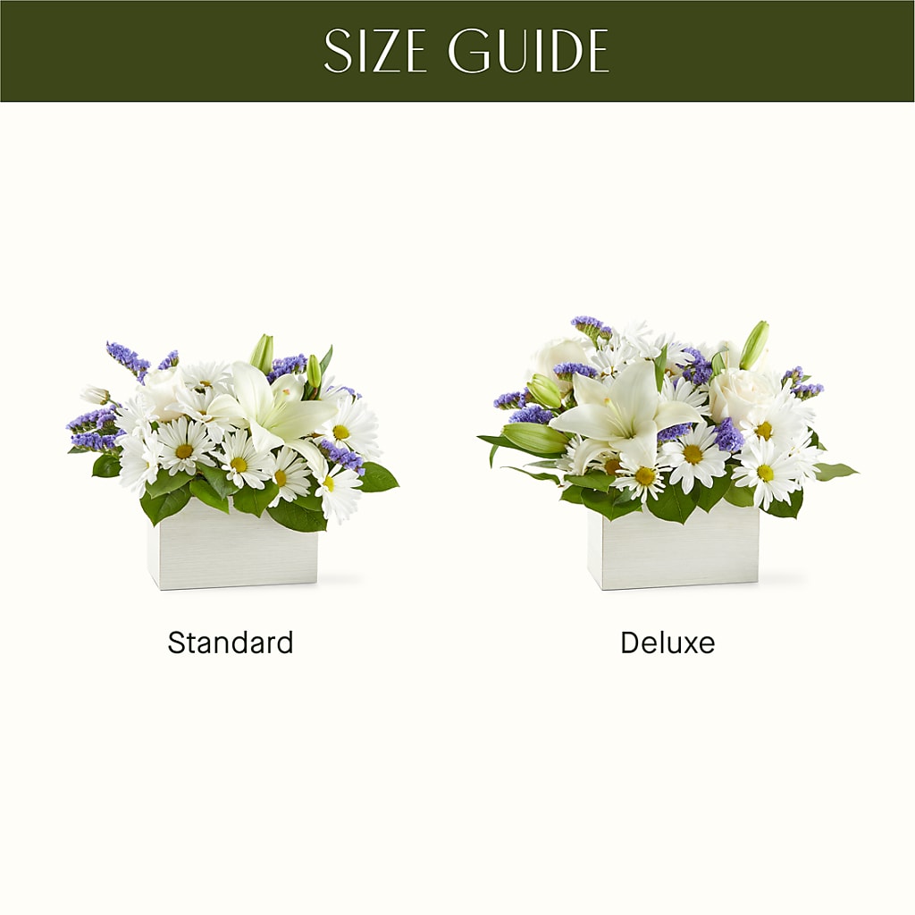 Beyond Blue Box Bouquet –  Schoodic In Bloom, Winter Harbor ME