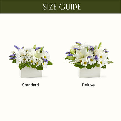 Beyond Blue Box Bouquet –  Schoodic In Bloom, Winter Harbor ME