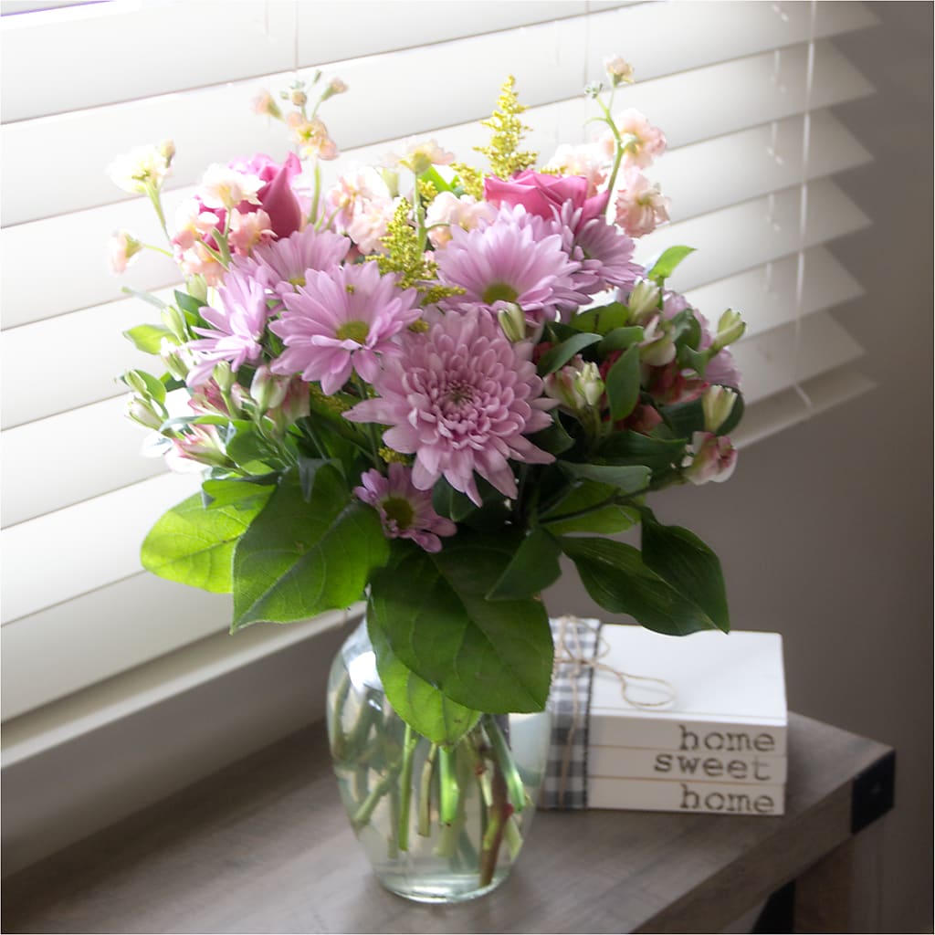 Pastel Tradition - A Florist Original –  Schoodic In Bloom, Winter Harbor ME