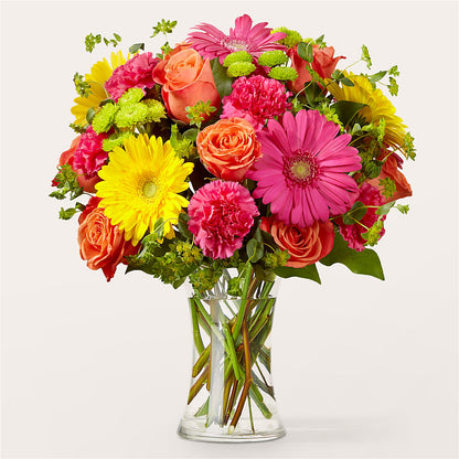 Fruit Punch Bouquet –  Schoodic In Bloom, Winter Harbor ME