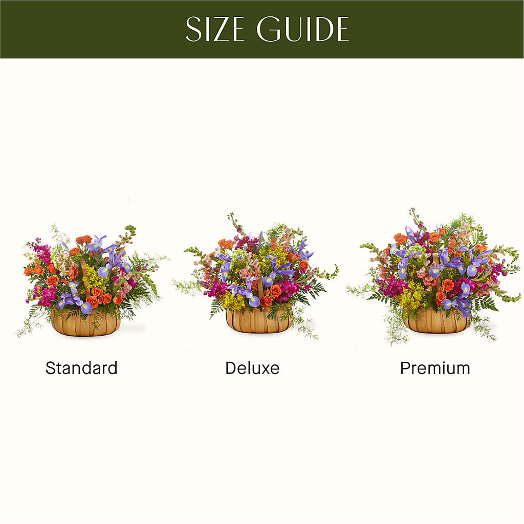 Garden of Life Basket –  Schoodic In Bloom, Winter Harbor ME