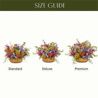 Garden of Life Basket –  Schoodic In Bloom, Winter Harbor ME