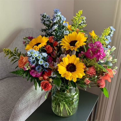 Rays of Life Bouquet –  Schoodic In Bloom, Winter Harbor ME