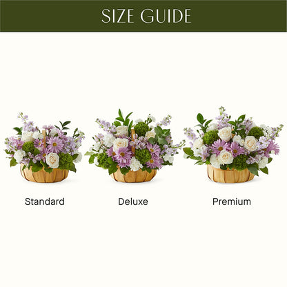 Peace & Love Basket –  Schoodic In Bloom, Winter Harbor ME