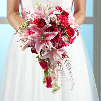 Lily & Rose Bouquet –  Schoodic In Bloom, Winter Harbor ME